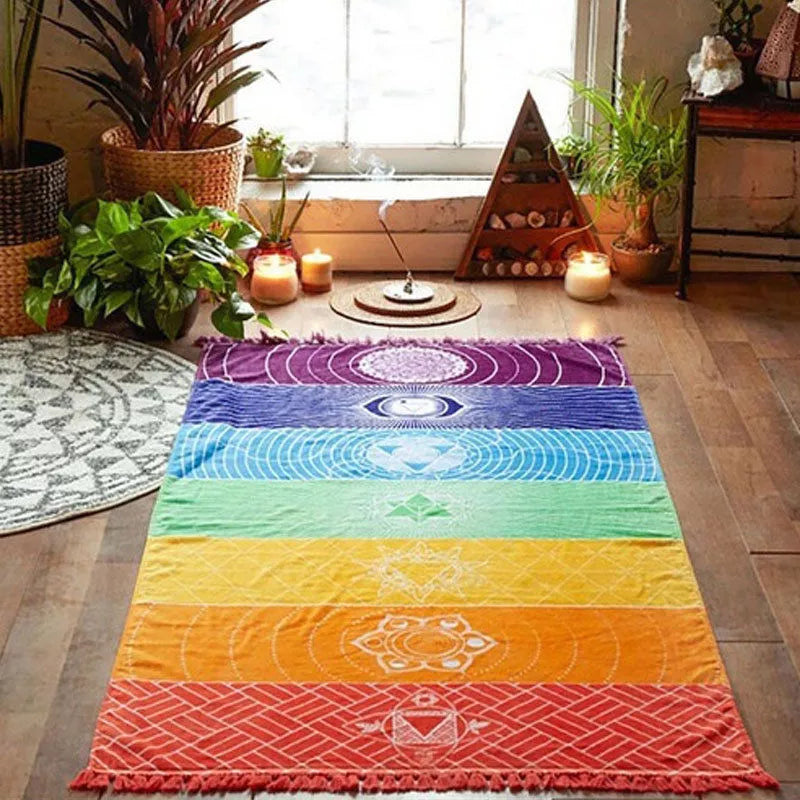 Tapete multi-funcional 7 CHAKRAS