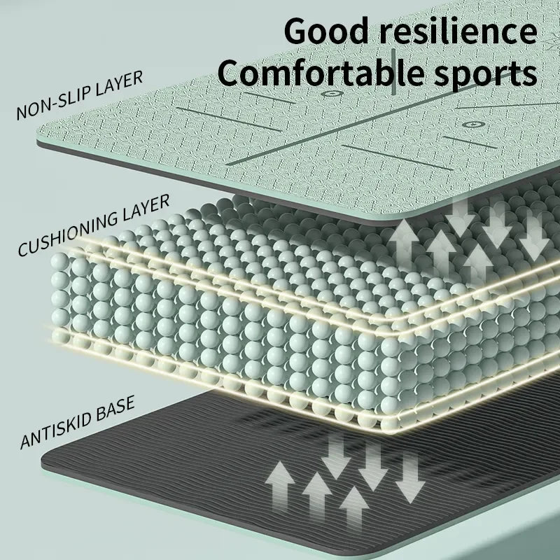 Tapete de Yoga Eco-Friendly Antiderrapante