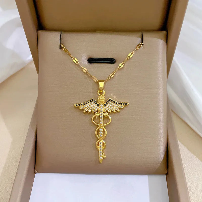 Gargantilha Caduceu
