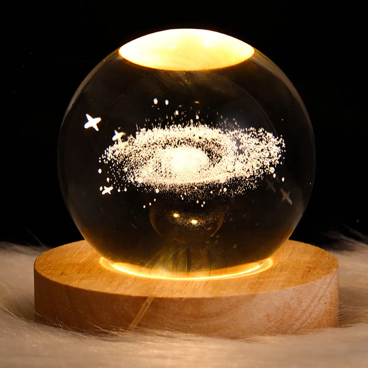 Lâmpada Lua 3D