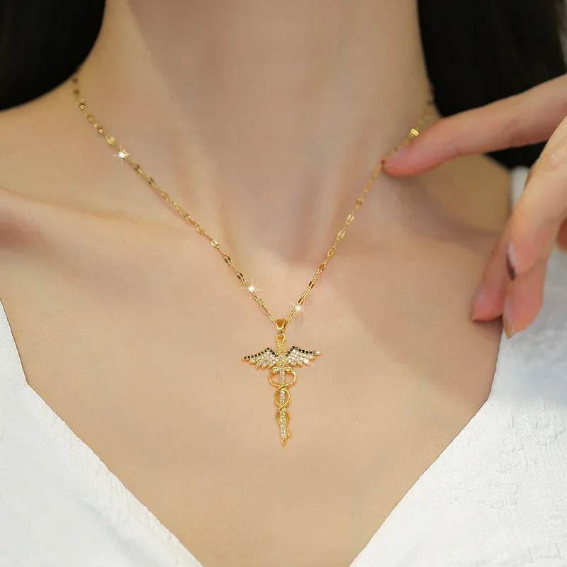 Gargantilha Caduceu