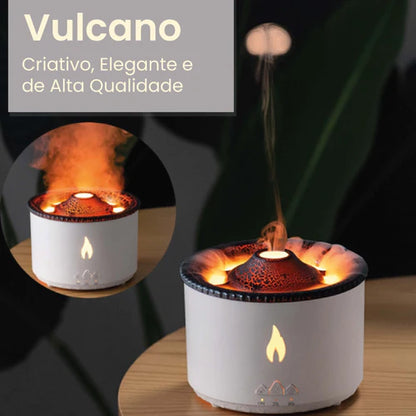 Difusor Portátil Chama Vulcânica