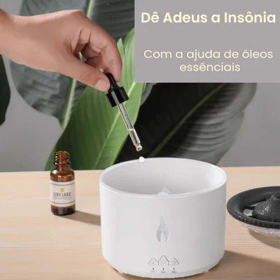 Difusor Portátil Chama Vulcânica