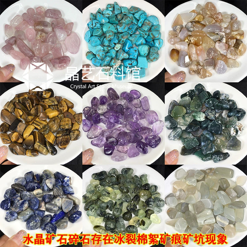 Grânulos Desmagnetizantes de Cristal Natural