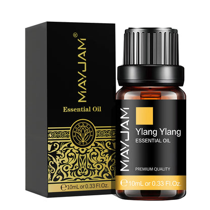 Óleos Essenciais Naturais Mayjam 10ml – Relaxamento, Energia e Equilíbrio