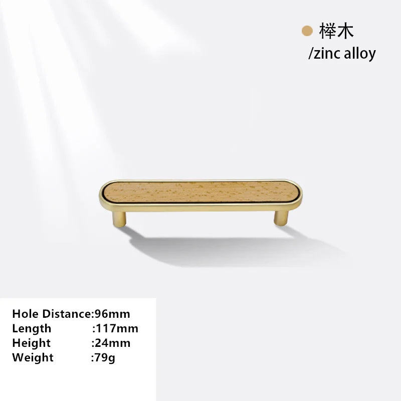 Puxadores de  Bronze policromado