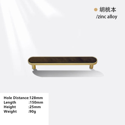 Puxadores de  Bronze policromado