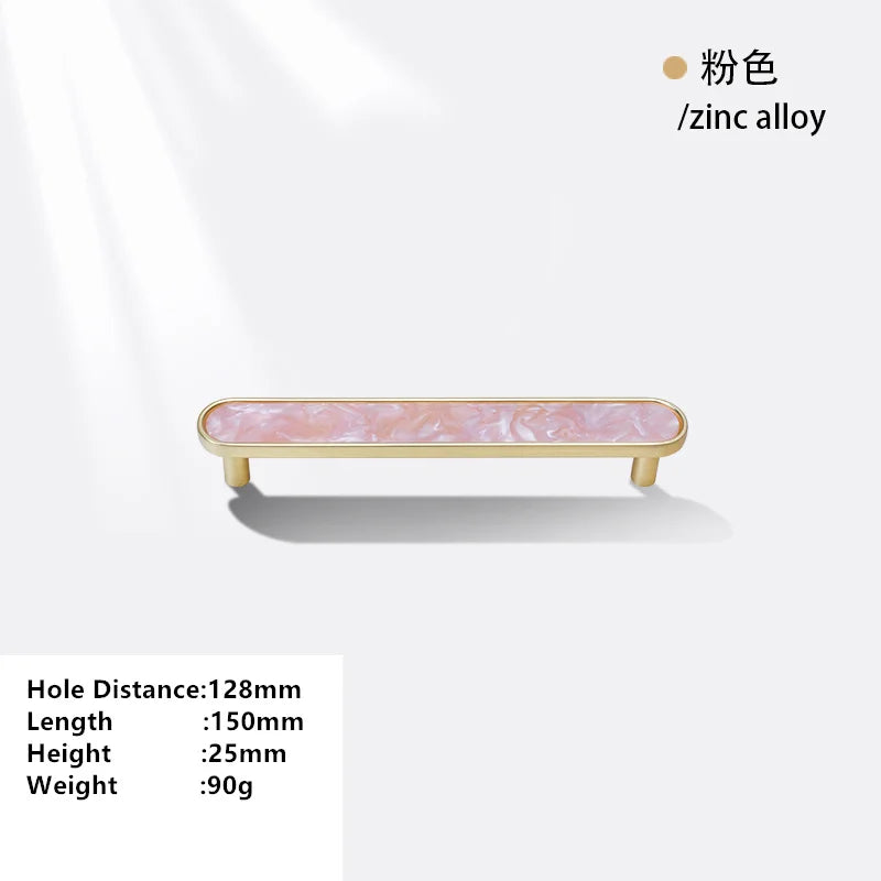 Puxadores de  Bronze policromado