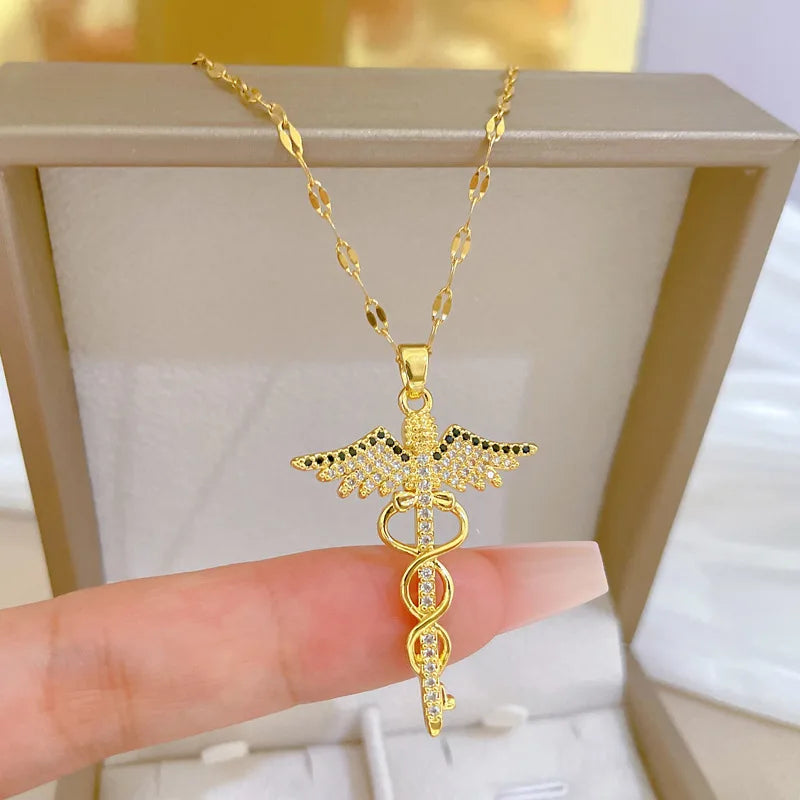 Gargantilha Caduceu