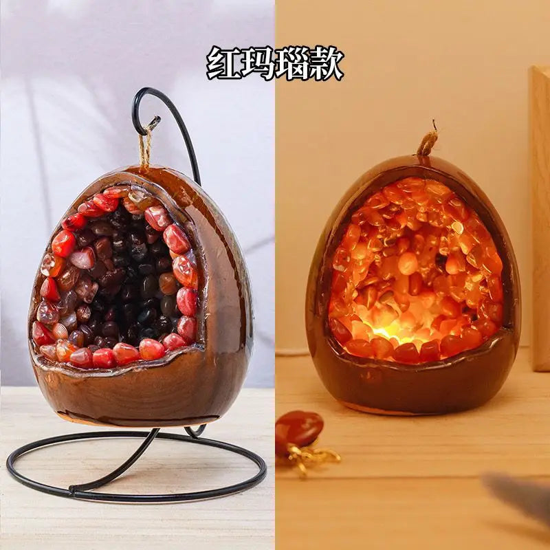 Lâmpada Abajur de Ametista