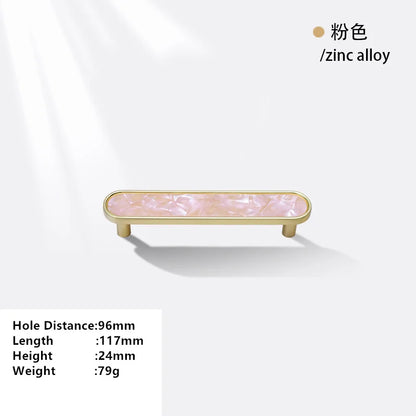 Puxadores de  Bronze policromado