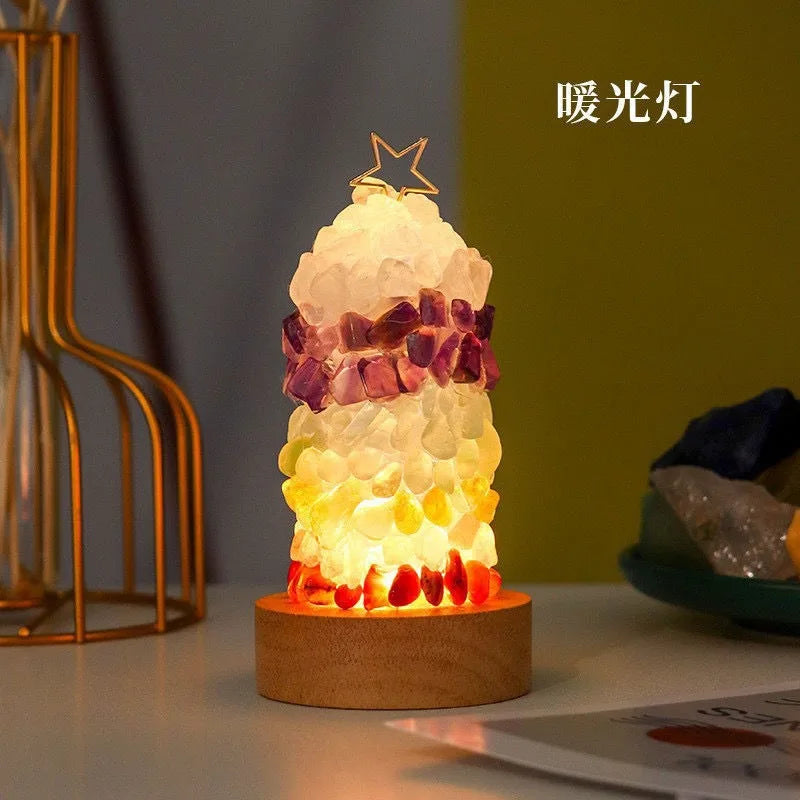 Lâmpada Abajur de Ametista