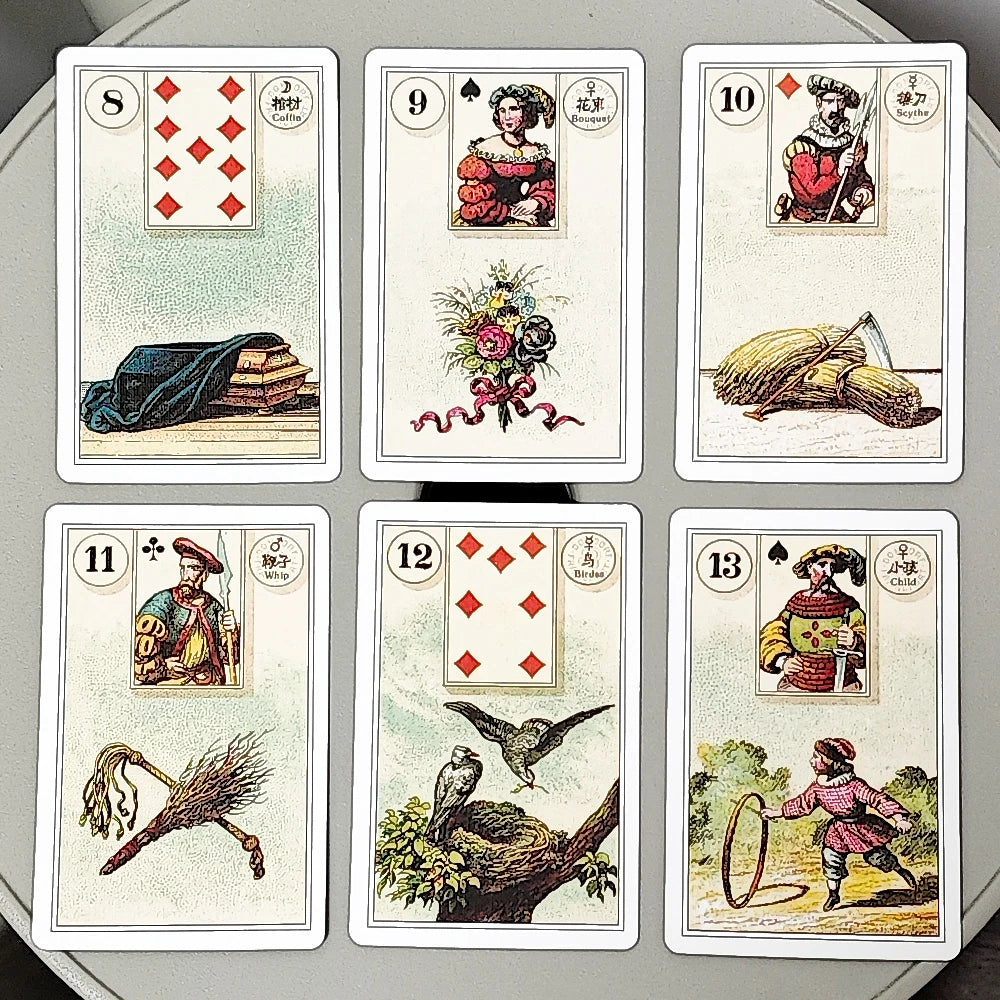 Baralho Lenormand Clássico 36 Cartas