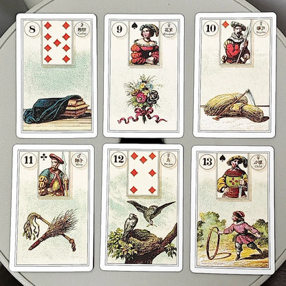 Baralho Lenormand Clássico 36 Cartas