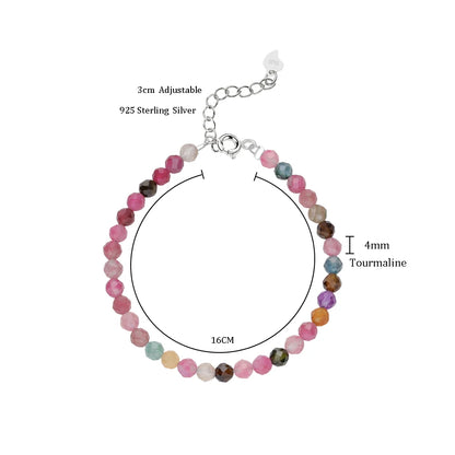 Pulseira de prata Amethyst Bangles
