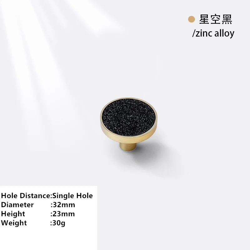 Puxadores de  Bronze policromado