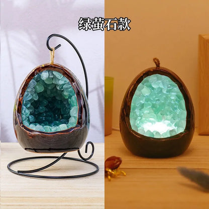 Lâmpada Abajur de Ametista