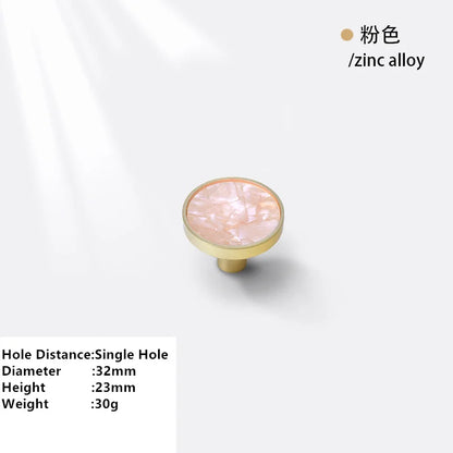 Puxadores de  Bronze policromado