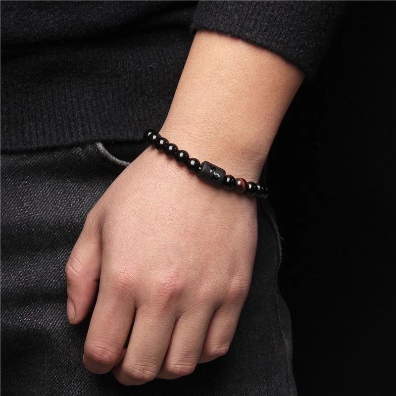 Pulseira de Pedra Ágata 12 Signos