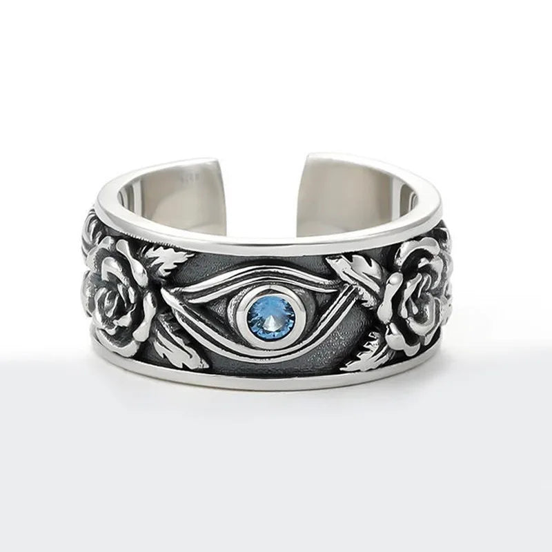 Anel Olho de Hórus Vintage Masculino