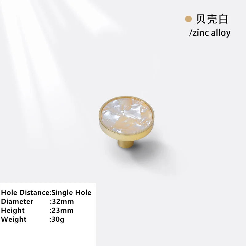 Puxadores de  Bronze policromado