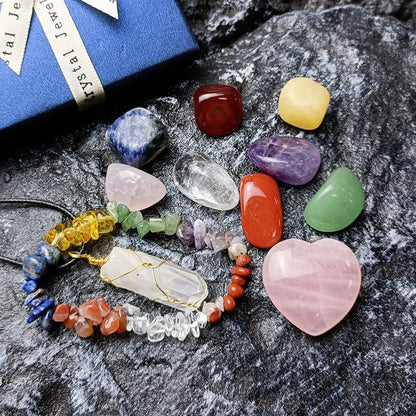 Kit Pedras Chakras