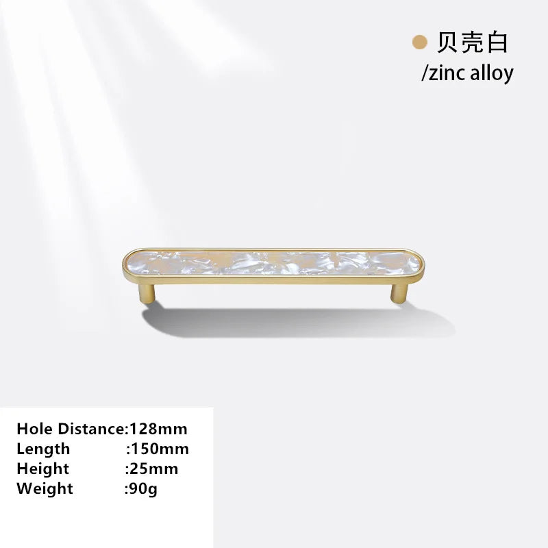 Puxadores de  Bronze policromado