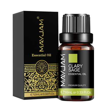 Óleos Essenciais Naturais Mayjam 10ml – Relaxamento, Energia e Equilíbrio