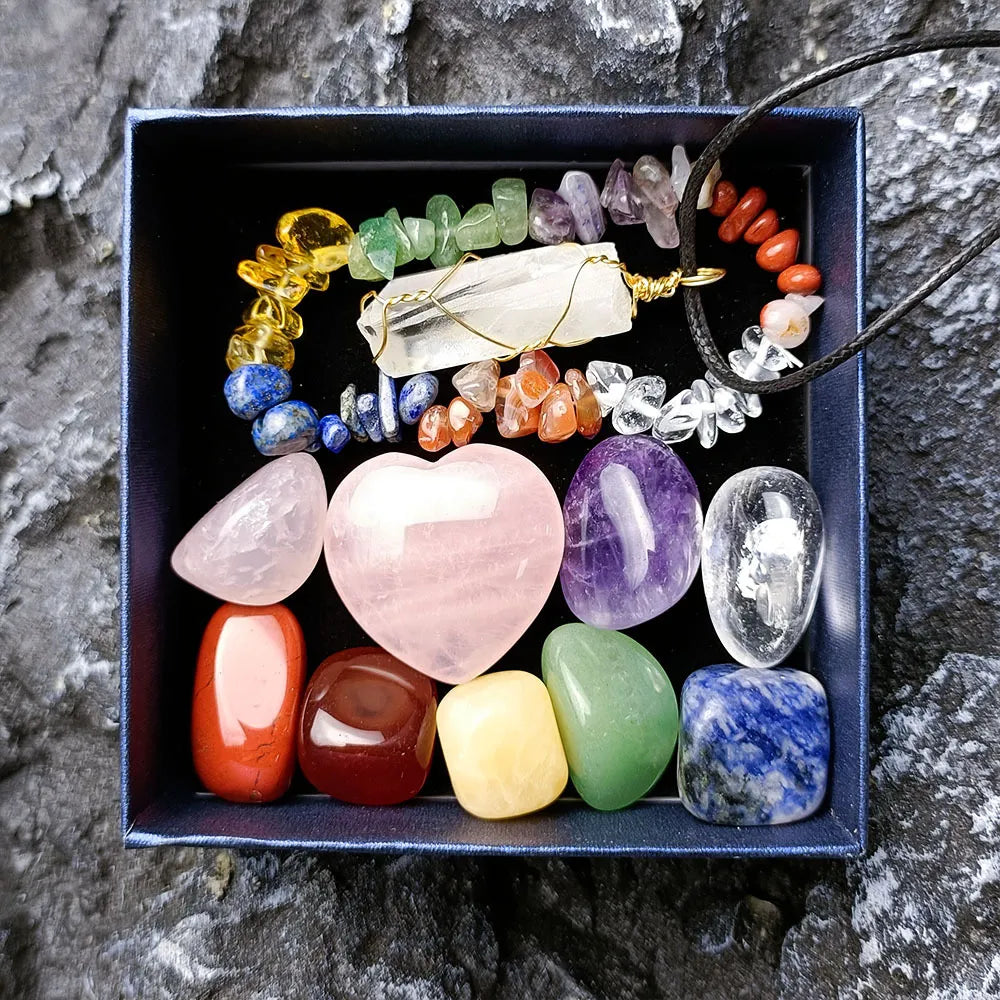 Kit Pedras Chakras