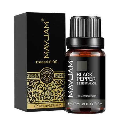 Óleos Essenciais Naturais Mayjam 10ml – Relaxamento, Energia e Equilíbrio