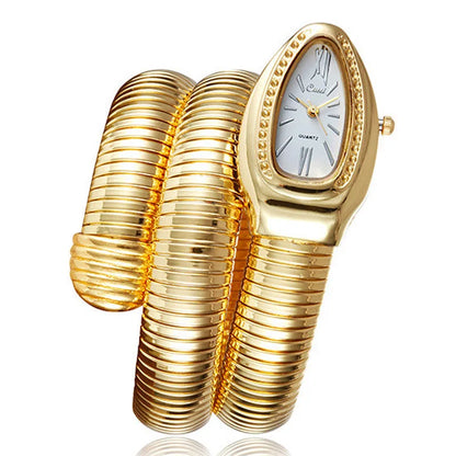 Relógios Femininos de Luxo com Design Cobra