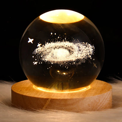 Lâmpada Lua 3D