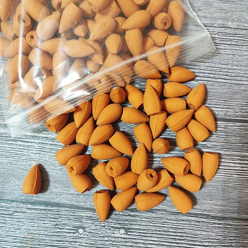 Cones de Incenso de Refluxo Natural