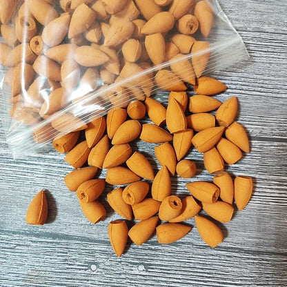 Cones de Incenso de Refluxo Natural