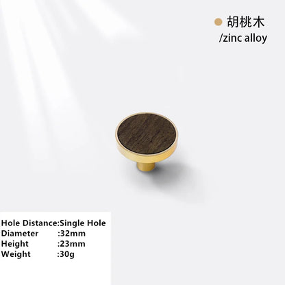 Puxadores de  Bronze policromado