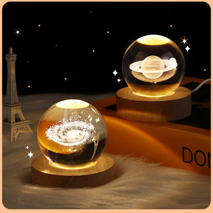 Lâmpada Lua 3D