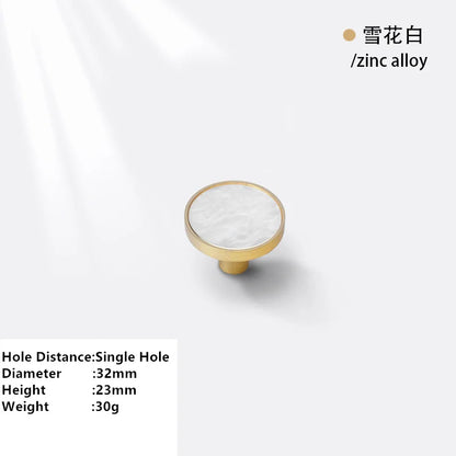 Puxadores de  Bronze policromado