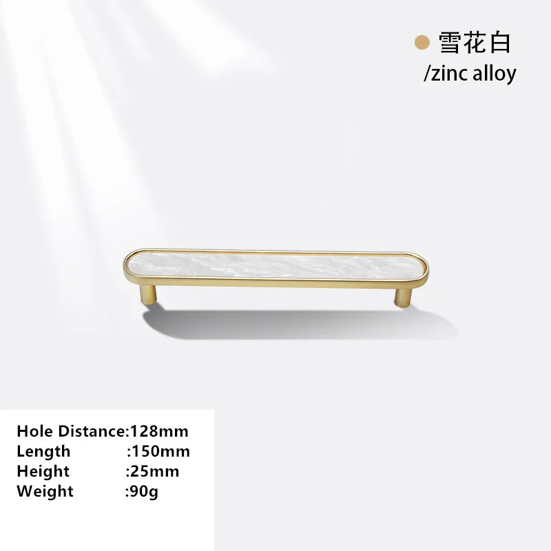 Puxadores de  Bronze policromado