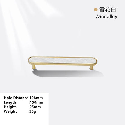 Puxadores de  Bronze policromado